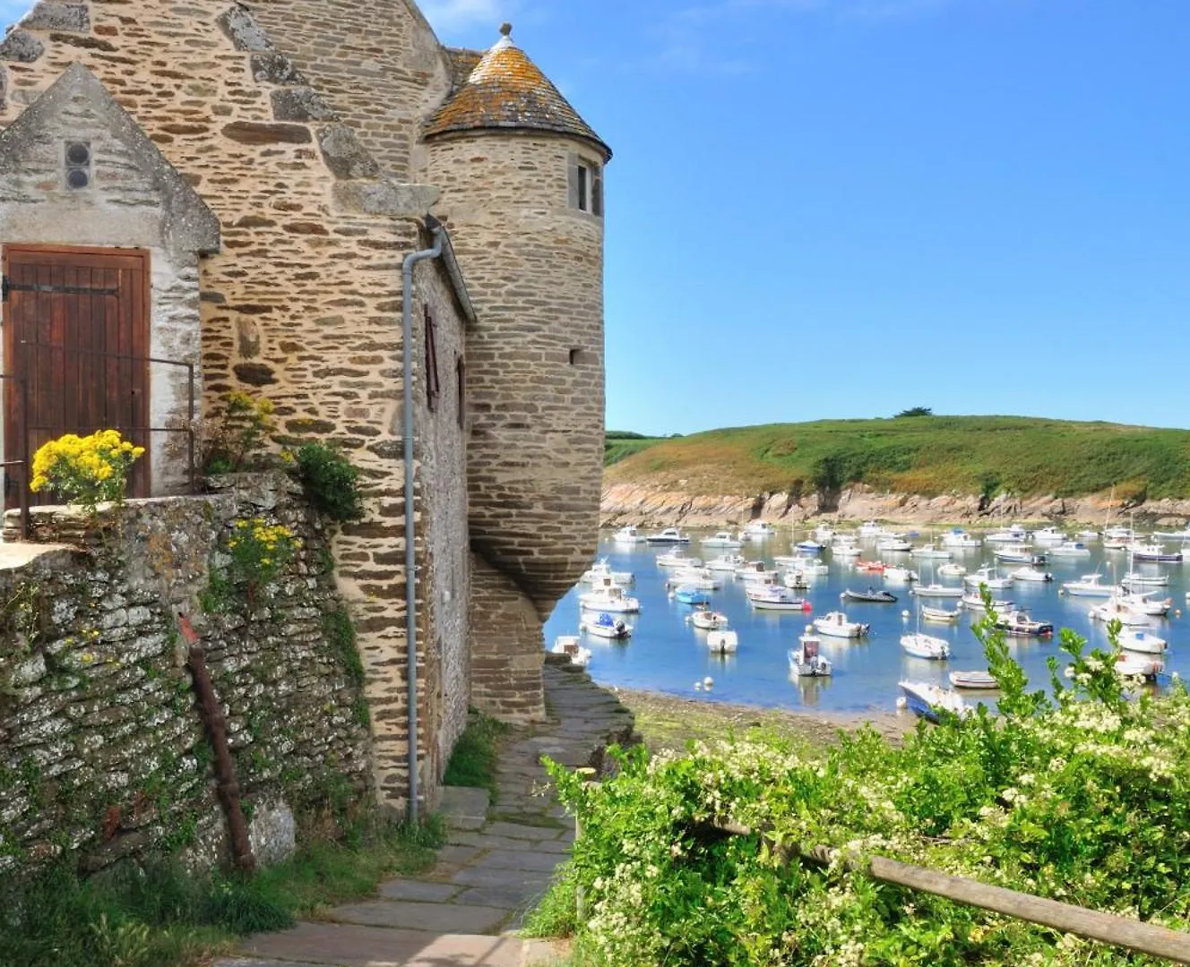 Apartman La Maison Bleue En Iroise - Randonnees Gr34 - Plage 10 Min A Pieds - Wifi, Velos Vae Gratuits, Jardin - Exposition Plein Sud Loc-Maria-Plouzané Franciaország